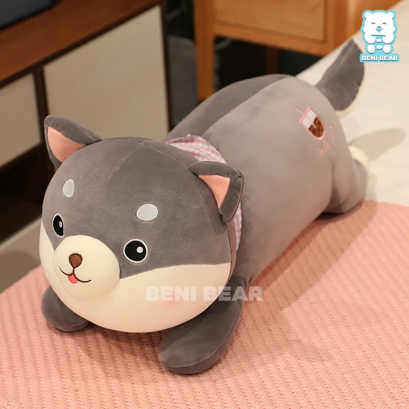 Chó Bông Shiba Nằm Trà Sữa