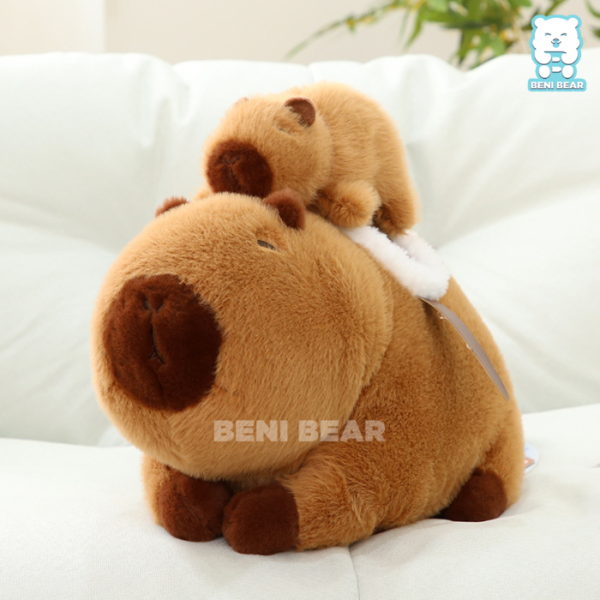 Chuột Bông Capybara Mẹ Con