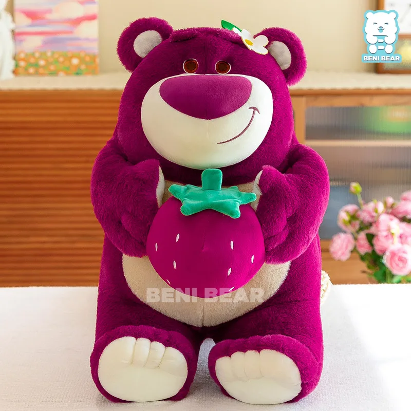 Gấu Lotso Mịn Ngồi Ôm Dâu