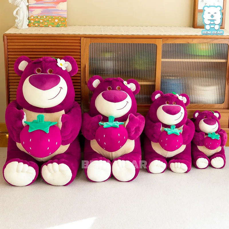Gấu Lotso Mịn Ngồi Ôm Dâu