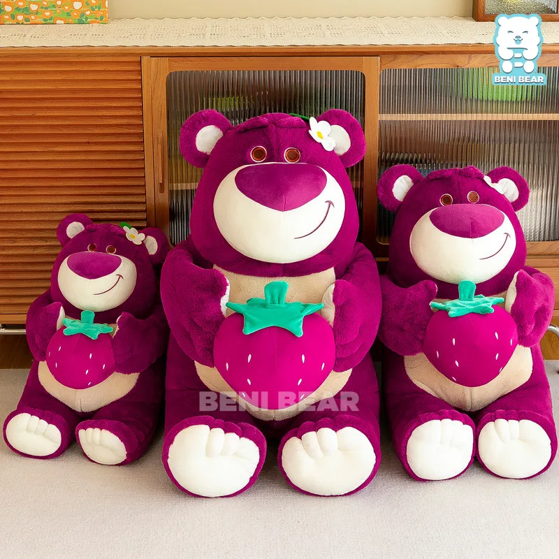 Gấu Lotso Mịn Ngồi Ôm Dâu