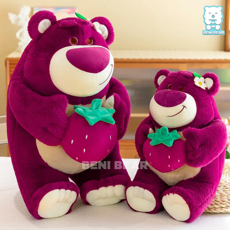 Gấu Lotso Mịn Ngồi Ôm Dâu