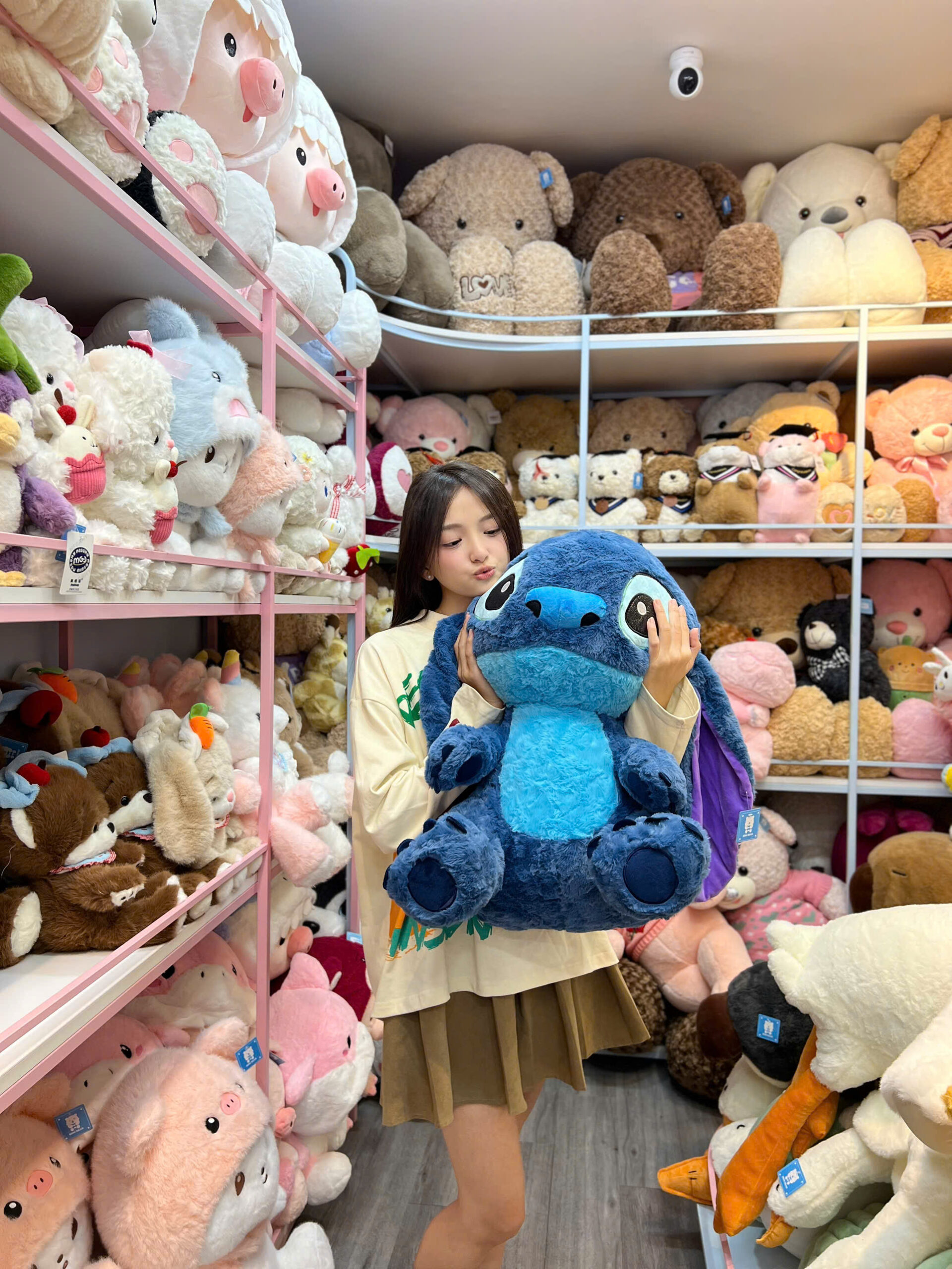 Feedback siêu yêu với Stitch Lông Xanh Đậm tại cửa hàng :3