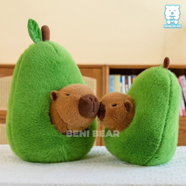 Chuột Bông Capybara Quả Bơ