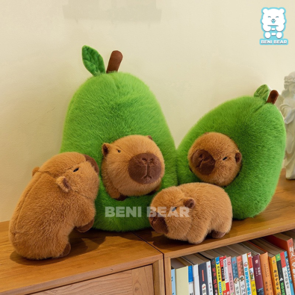 Chuột Bông Capybara Quả Bơ