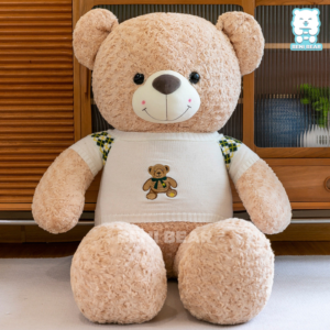 Gấu Teddy Áo Len Trắng