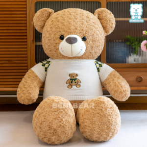 Gấu Teddy Áo Len Trắng