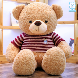 Gấu Teddy Lông Xoắn Vanila