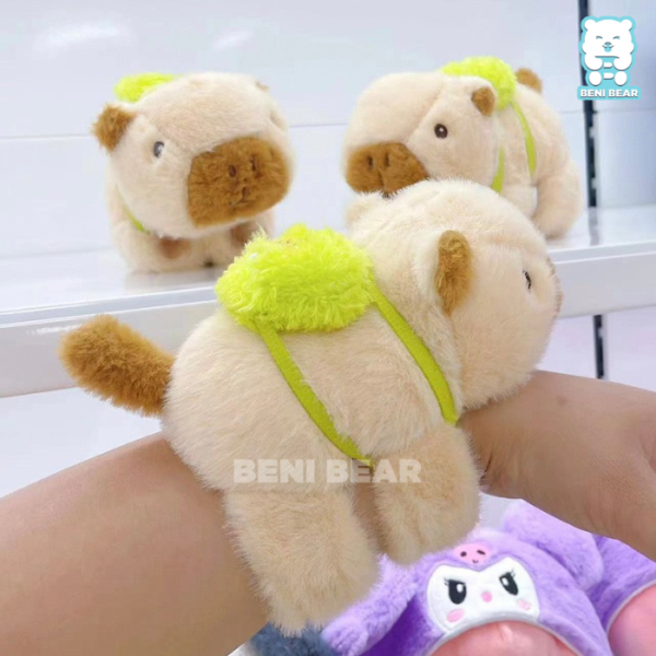 Vòng Đeo Tay Chuột Bông Capybara Xoay Đuôi