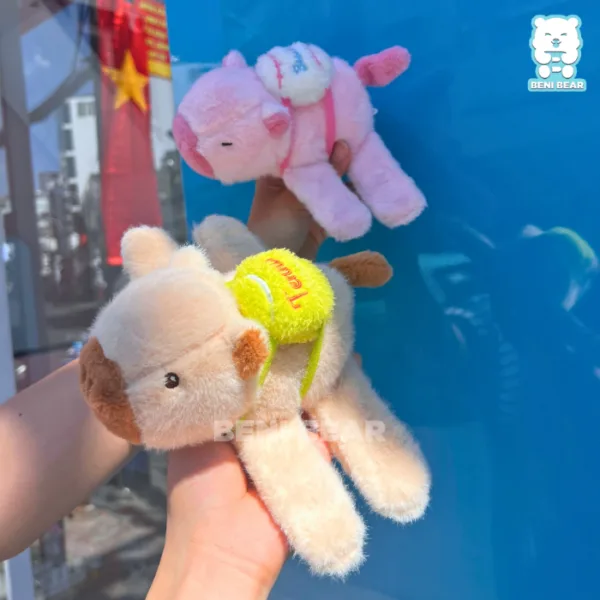 Vòng Đeo Tay Chuột Bông Capybara Xoay Đuôi