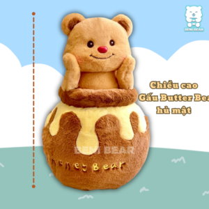 Gấu Bơ Butter Bear Hủ Mật