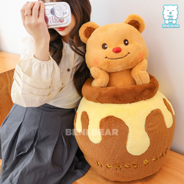 Gấu Bơ Butter Bear Hủ Mật