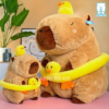 Chuột Capybara Mũ Vịt Đeo Phao