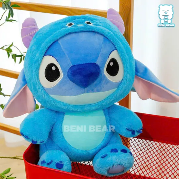 Gấu bông Stitch Cosplay Sulley – Thiết kế 2 trong 1 độc đáo, càng nhìn càng yêu!