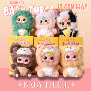 SERIES BABY THREE 12 CHINESE ZODIAC - 12 CON GIÁP