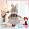 Hình ảnh thực tế mẫu Thỏ Bông Couple Váy Yếm
