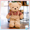 Gấu Teddy Couple Váy Yếm - Gấu bông cặp đôi vintage, dễ thương