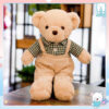 Gấu Teddy Couple Váy Yếm - Gấu bông cặp đôi vintage, dễ thương