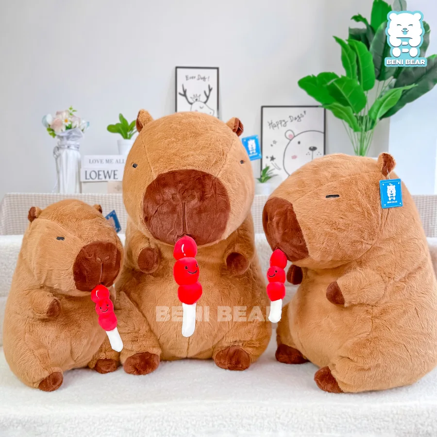 Capybara rủ hội bạn đi ăn vặt cùng, team nào cũng cần ít nhất một em.
