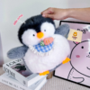 Gấu bông cánh cụt nhỏ xinh, lông nhung mềm, cầm tay tiện lợi, phong cách Hàn Quốc