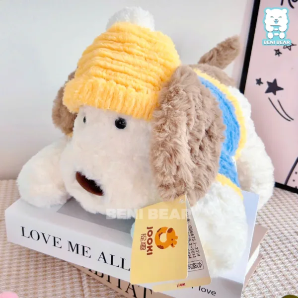 Cận cảnh mặt Jooki Chó Puppy Mặc Áo vô cùng mềm mịn và đáng yêu