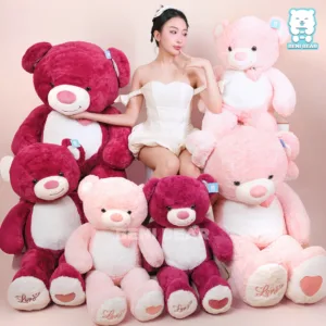 Gấu Teddy Dâu Tây Đỏ