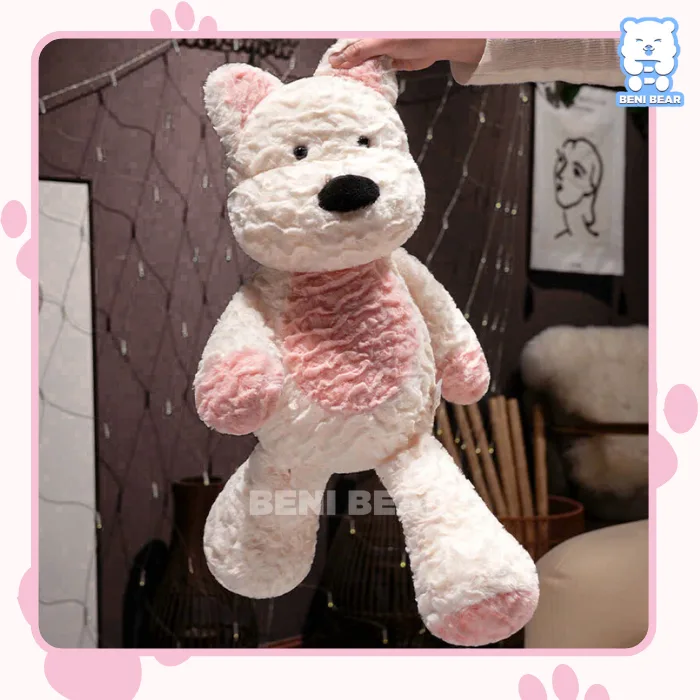 🐻 Gấu Trắng: dễ thương, dáng ngồi mũm mĩm