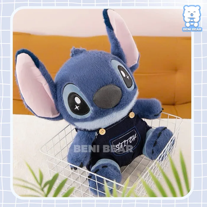 💙 Biểu cảm Stitch dễ thương, thân thiện – không còn “nghịch phá”