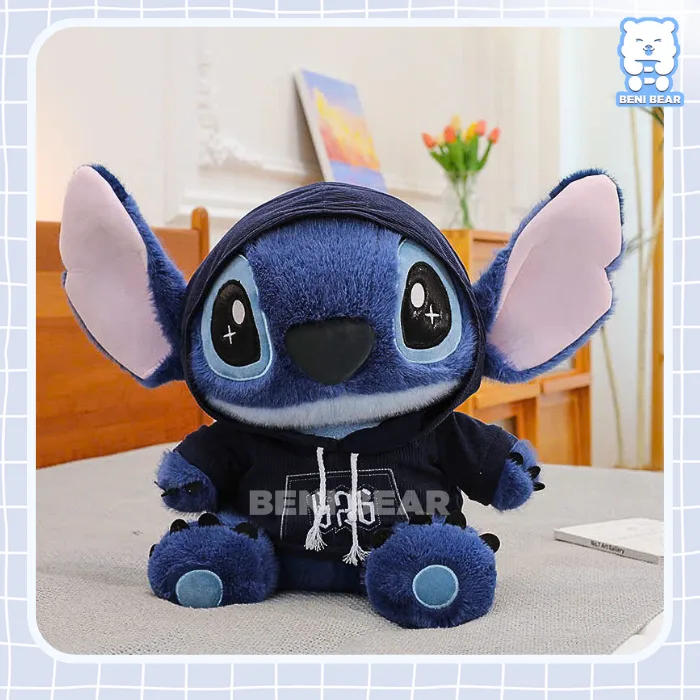 💙 Biểu cảm Stitch dễ thương, thân thiện – không còn “nghịch phá”