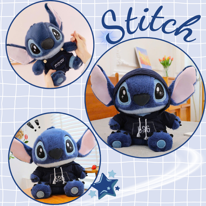 Bộ Stitch Xanh Đeo Yếm
