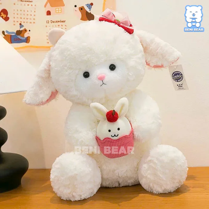 Bộ lông trắng mịn như tuyết – sờ vào là “cưng xỉu”