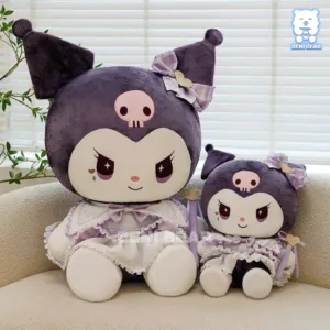 🎀Kuromi Váy Tím Đeo Nơ : Thiết kế váy tím + nơ cổ xinh xắn, mang vibe tiểu thư ngọt ngào