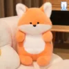 Gấu bông bụng tròn hình cáo cam với bộ lông cam rực rỡ và đôi tai to siêu cute