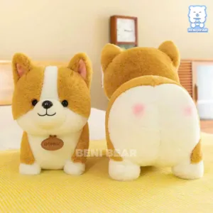 Biểu cảm mặt cười hiền hậu, dáng đứng mũm mĩm: Vừa dễ thương, vừa tạo cảm giác thân thiện.