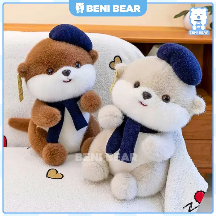 Hình ảnh sản phẩm Gấu Bông Hải Ly Mũ Nồi