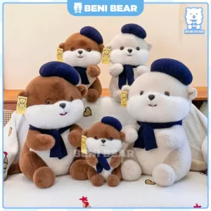 Gấu Bông Hải Ly Mũ Nồi