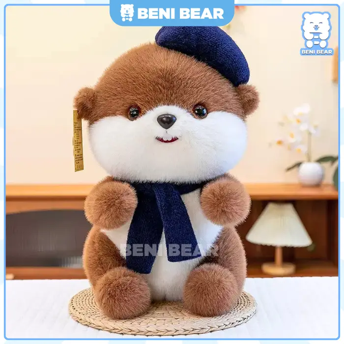 Gấu Bông Hải Ly - Màu nâu