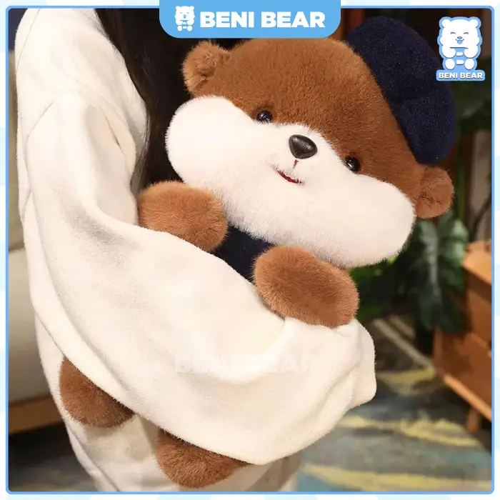 Gấu Bông Hải Ly - Màu nâu