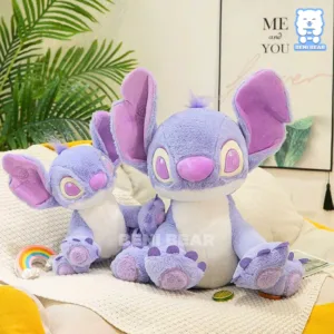 Bé Stitch 85cm ngồi ngoan, tai dài nổi bật, mắt tròn long lanh đáng yêu