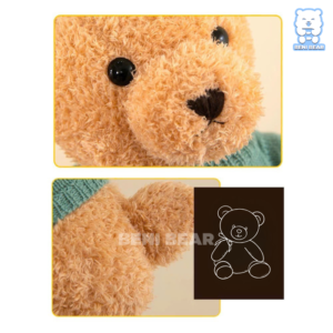 ☁️ Chất lông chỉ mềm mịn, mượt tay – không rụng, không kích ứng