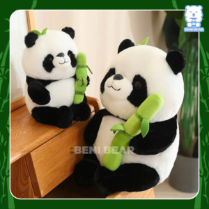 Gấu Trúc Ôm Cây Dễ Thương – Gấu Bông Panda Mềm Mịn, Quà Tặng Siêu Đáng Yêu