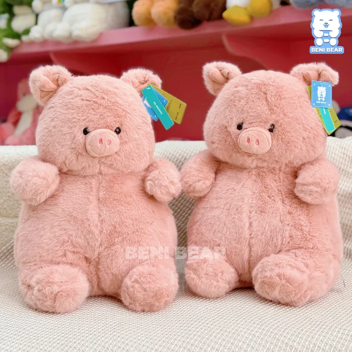 Thú Bụng Tròn Heo Hồng - Dáng tròn mũm mĩm, ôm cực sướng 