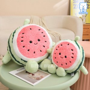 Gấu Bông Quả Dưa Hấu Baby ngộ nghĩnh, không kém phần xinh xắn