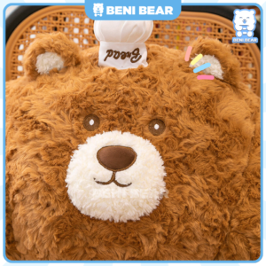 Gối Gấu Nâu Bánh Mì: Gối ôm siêu đáng yêu, êm ái, mang lại cảm giác thoải mái.