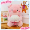 Heo Hồng Ôm Hoa: Biểu tượng của sự dễ thương, món quà ý nghĩa mọi dịp.