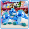 Gấu Bông Stitch Xanh Gối Ngủ Full size 35/45/55cm - ôm siêu êm.