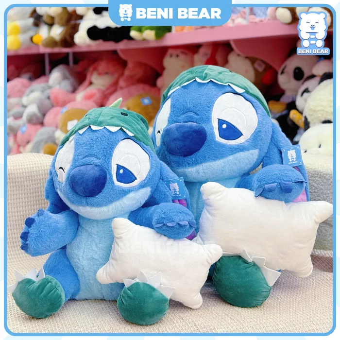 Stitch Xanh Gối Ngủ siêu dễ thương! Món quà tặng người thương không thể bỏ qua!
