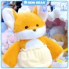 Cận cảnh gấu bông Cáo Baby Mặc Bỉm size lớn, chất liệu bông mềm mịn.