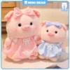 Hình ảnh gấu bông Heo Mặc Váy Bí