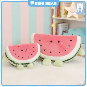 Full size Miếng Dưa Hấu Baby! Chọn size lớn làm gối ôm hay size nhỏ làm gối tựa đều xinh.